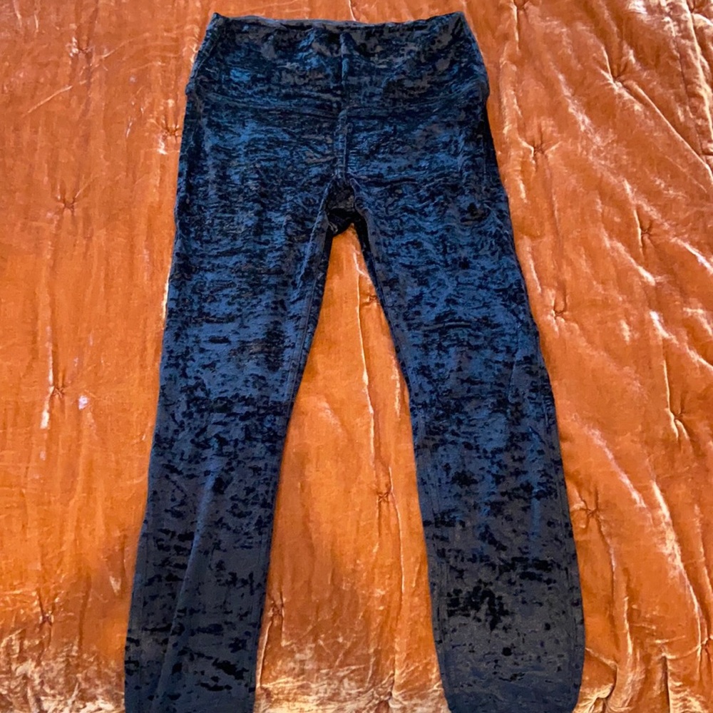 Lululemon Leggings Black velvet